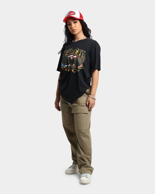 Willie Nelson American Eagle T-Shirt Black Wash