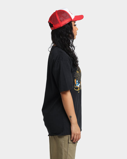 Willie Nelson American Eagle T-Shirt Black Wash