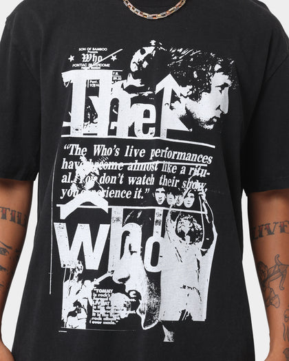 The Who Collage T-Shirt Black