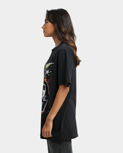 KISS Vintage Faces T-Shirt Black Wash