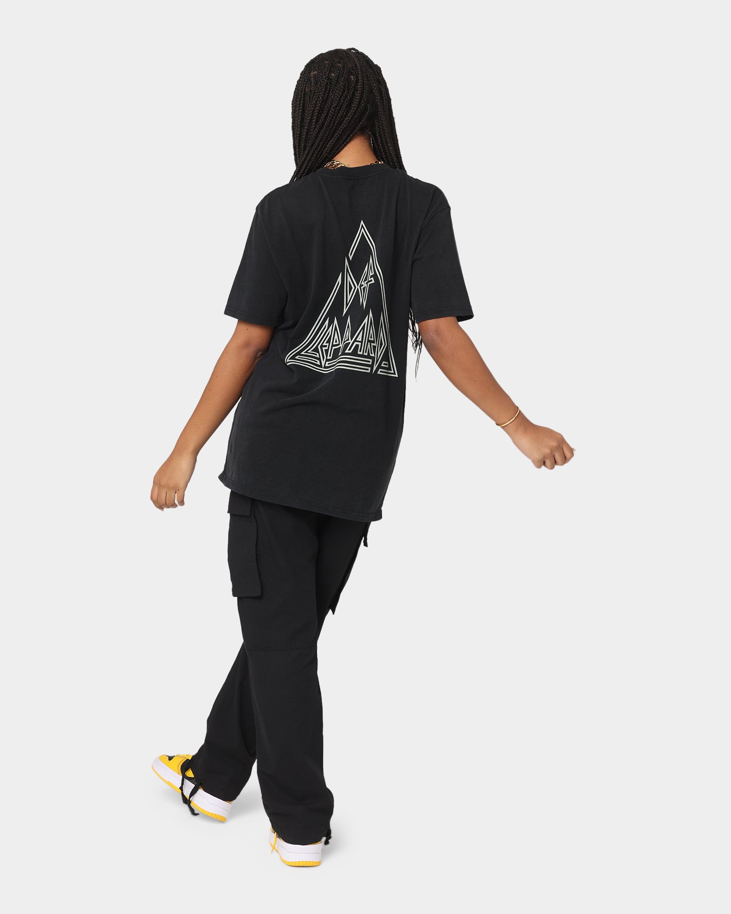 Def Leppard High N Dry T-Shirt Black Wash | Culture Kings US