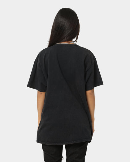 Nirvana In Utero Distressed Circle T-Shirt Black Wash