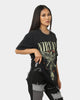 Nirvana In Utero Distressed Circle T-Shirt Black Wash