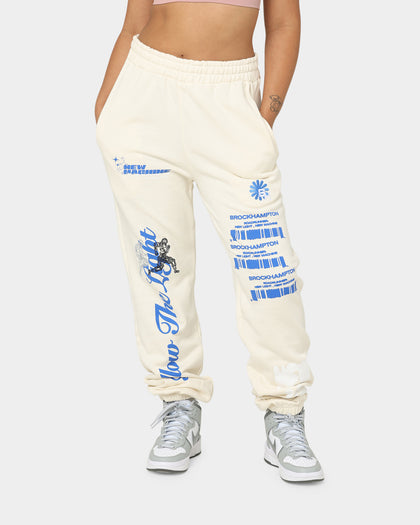Brockhampton New Light Track Pants Off White