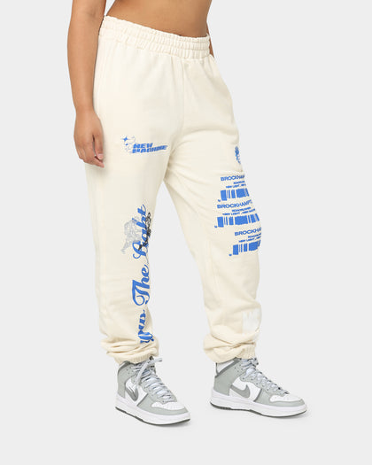 Brockhampton New Light Track Pants Off White