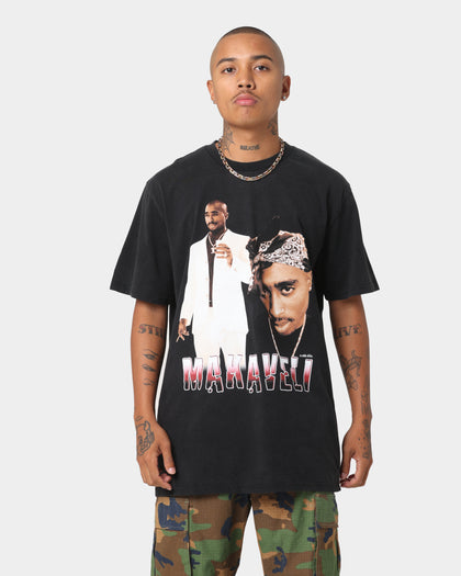 Tupac Makaveli T-Shirt Black Wash