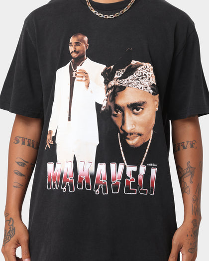 Tupac Makaveli T-Shirt Black Wash