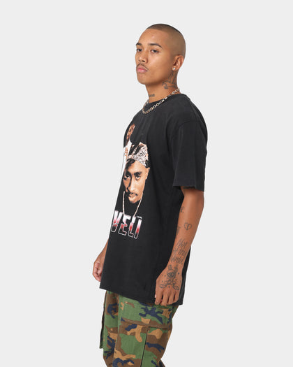 Tupac Makaveli T-Shirt Black Wash