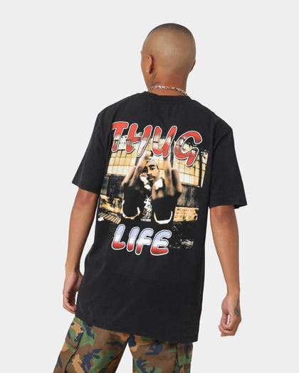 Tupac Makaveli T-Shirt Black Wash