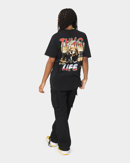 Tupac Makaveli T-Shirt Black Wash
