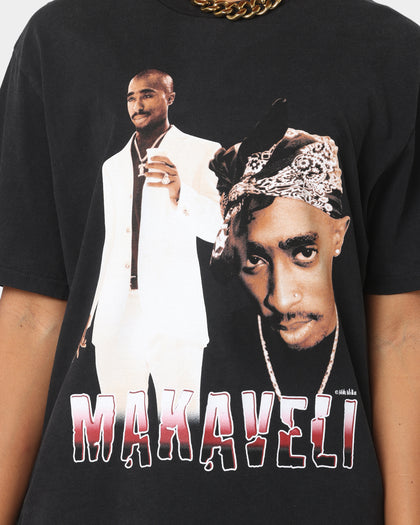 Tupac Makaveli T-Shirt Black Wash