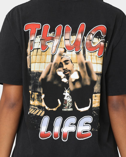 Tupac Makaveli T-Shirt Black Wash