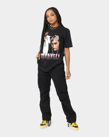 Tupac Makaveli T-Shirt Black Wash