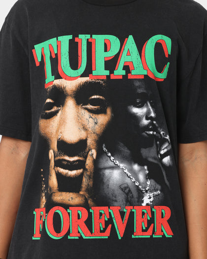Tupac Forever T-Shirt Black Wash