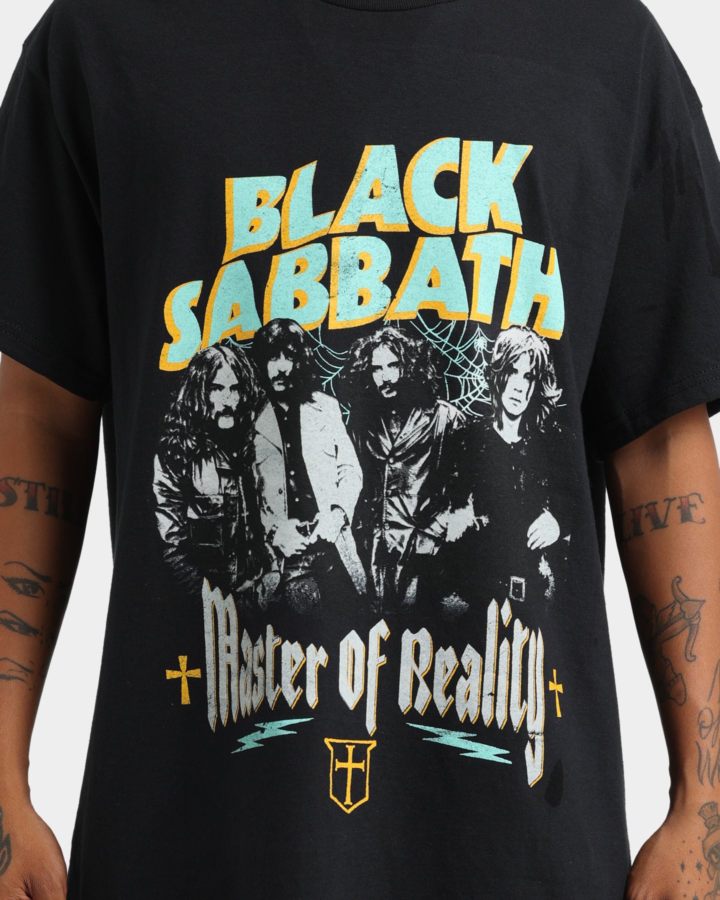 Black Sabbath Master Of Reality Vintage T-Shirt Black | Culture