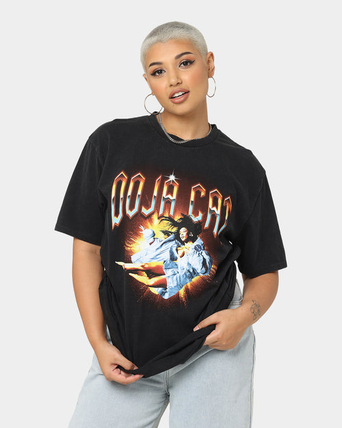 Doja Cat Planet Her Space T-Shirt Black Wash