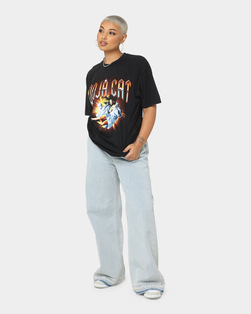 Doja Cat Planet Her Space T-Shirt Black Wash