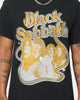 Black Sabbath Portrait Loop Vintage T-Shirt Black
