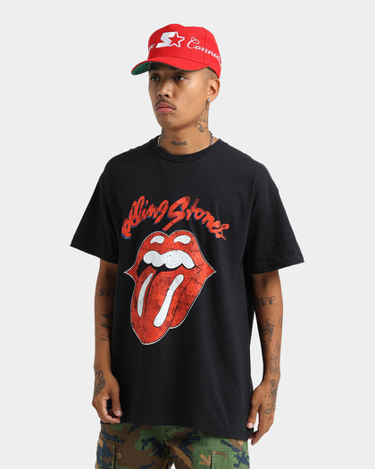 The Rolling Stones Voodoo World Tour Bootleg Vintage T-Shirt Black