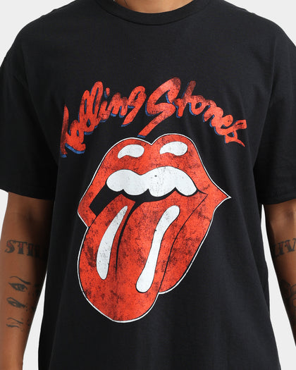 The Rolling Stones Voodoo World Tour Bootleg Vintage T-Shirt Black