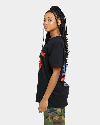 The Rolling Stones Voodoo World Tour Bootleg Vintage T-Shirt Black