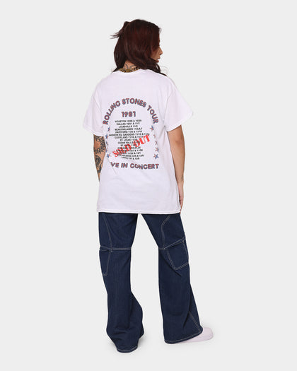 The Rolling Stones 1981 In Concert T-Shirt White