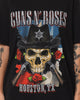 Guns N Roses Houston Skull T-Shirt Washed Black