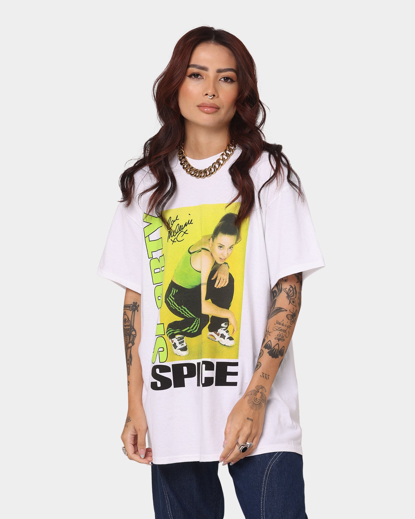 Spice Girls Sporty Spice T-Shirt White | Culture Kings US