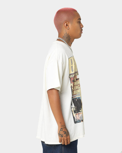 Notorious B.I. Biggie Magazine Cover T-Shirt Off White