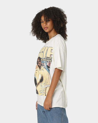 Notorious B.I. Biggie Magazine Cover T-Shirt Off White