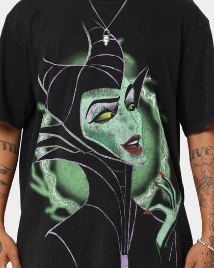 Disney Maleficent Vintage T-Shirt Washed Black