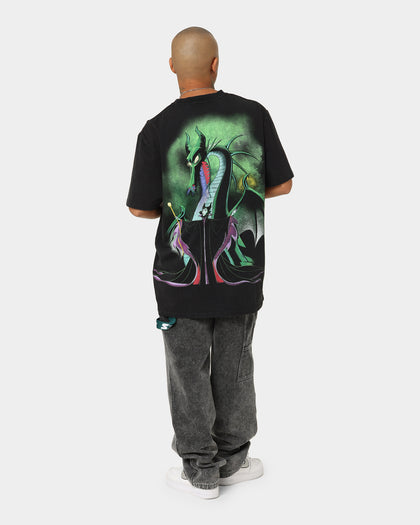 Disney Maleficent Vintage T-Shirt Washed Black