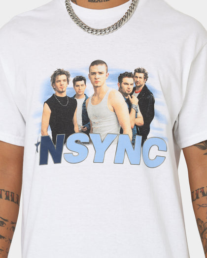NSYNC Cloud Photo T-Shirt White