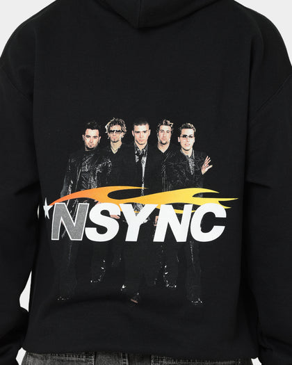 NSYNC Flame Photo Hoodie Black
