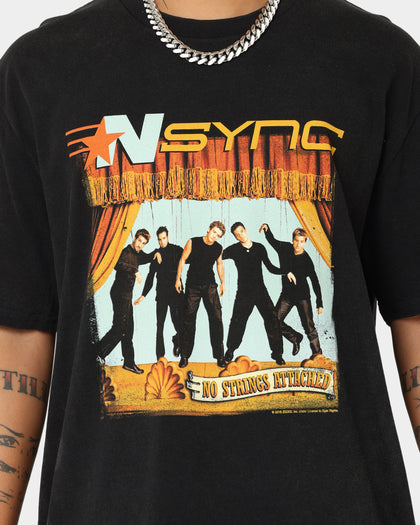 NSYNC No Strings Attached T-Shirt Washed Black