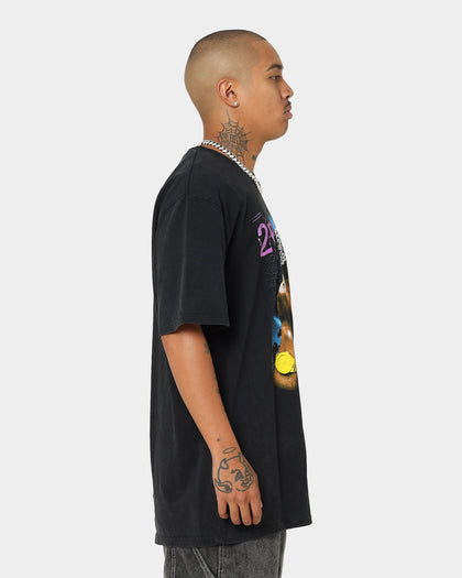 Tupac Cali Love T-Shirt Washed Black