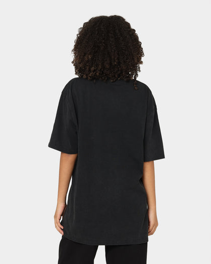 Tupac California Love Spray T-Shirt Washed Black