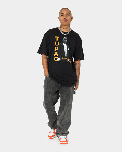 Tupac California Love T-Shirt Washed Black