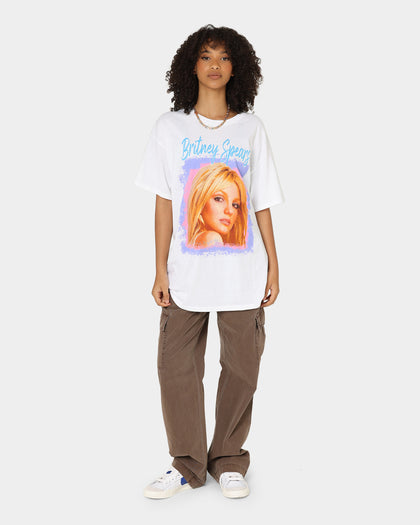 Britney Spears 80s Pastel T-Shirt White