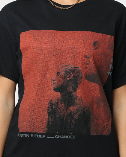 Justin Bieber Changes T-Shirt Black