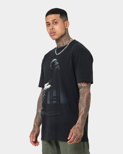 XXXTentacion Sitting Chair Vintage T-Shirt Washed Black