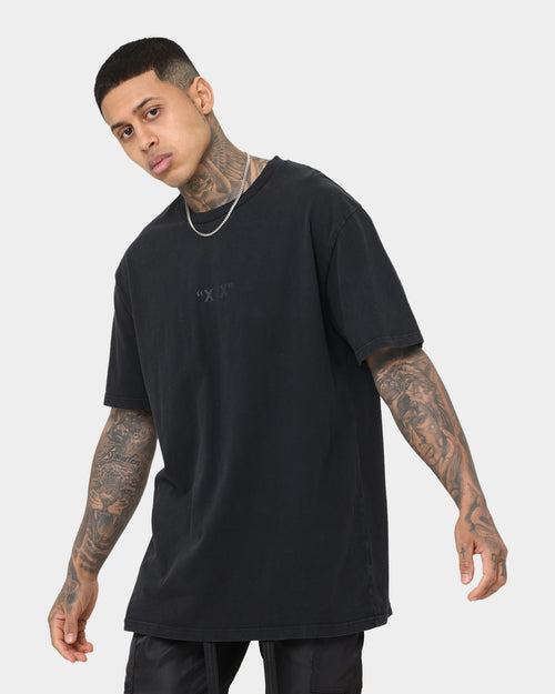 XXXTentacion XXX 17 Vintage T-Shirt Washed Black