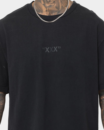 XXXTentacion XXX 17 Vintage T-Shirt Washed Black
