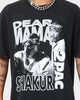 Tupac Dear Mama Monotone Vintage T-Shirt Washed Black