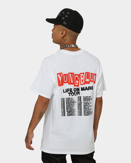 YUNGBLUD Life On Mars Tour Vintage T-Shirt White