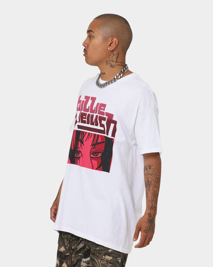 Billie Eilish Anime Logo T-Shirt White