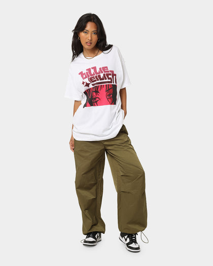 Billie Eilish Anime Logo T-Shirt White