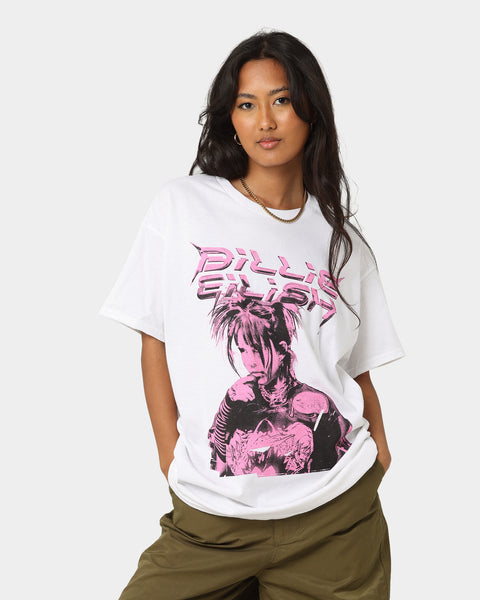 Billie Eilish Illustration T-Shirt White | Culture Kings US