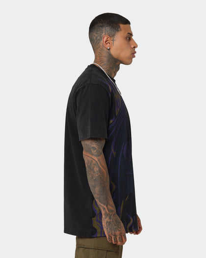 Disney Chernabog Vintage T-Shirt Washed Black