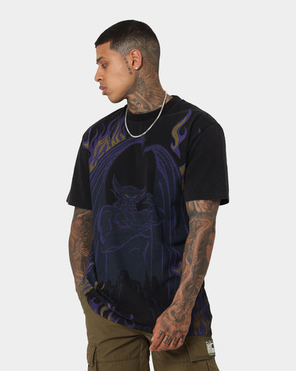 Disney Chernabog Vintage T-Shirt Washed Black